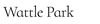 WATTLE PARK Logo